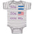 Baby Clothes 50% Honduran + 50% Usa = 100% Me Baby Bodysuits Boy & Girl Cotton