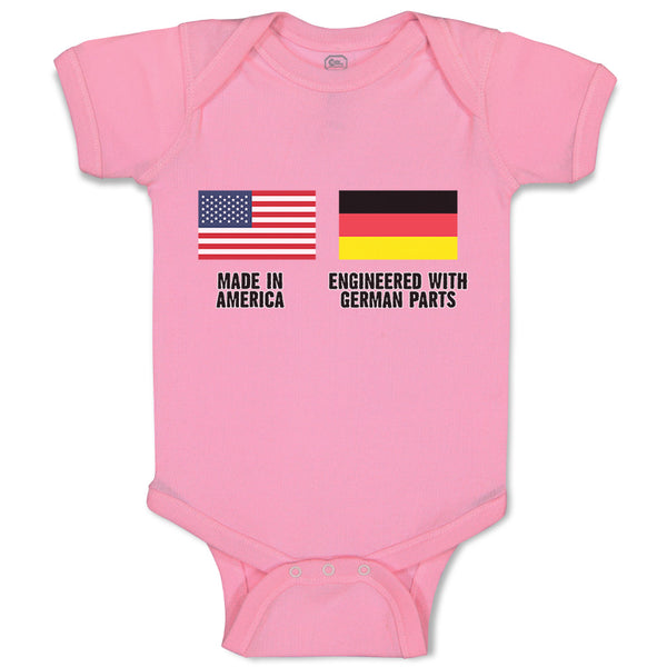 Baby Clothes Made in America - Engineered with German Parts Baby Bodysuits