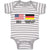 Baby Clothes Made in America - Engineered with German Parts Baby Bodysuits