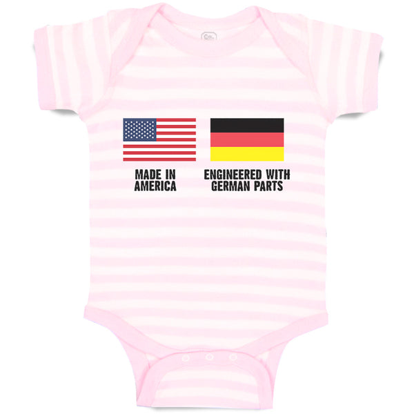 Baby Clothes Made in America - Engineered with German Parts Baby Bodysuits