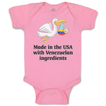 Baby Clothes Made in The Usa with Venezuelan Ingredients Baby Bodysuits Cotton