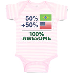 50% Brazilian + 50% American = 100% Awesome