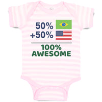 50% Brazilian + 50% American = 100% Awesome