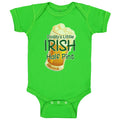 Baby Clothes Daddy's Little Irish Half Pint St Patrick's Baby Bodysuits Cotton
