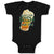 Baby Clothes Daddy's Little Irish Half Pint St Patrick's Baby Bodysuits Cotton