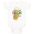 Baby Clothes Daddy's Little Irish Half Pint St Patrick's Baby Bodysuits Cotton