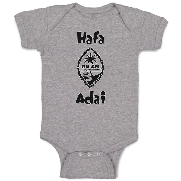 Baby Clothes Hafa Adai Baby Bodysuits Boy & Girl Newborn Clothes Cotton