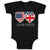 Baby Clothes 50% British + 50% American = 100% Cute Baby Bodysuits Cotton