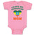 Baby Clothes I Love My Ethiopian Mom Baby Bodysuits Boy & Girl Cotton