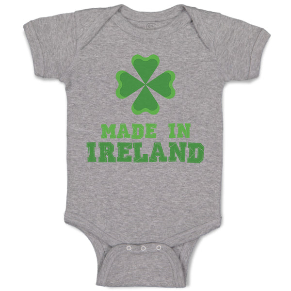 Baby Clothes Made in Ireland A Baby Bodysuits Boy & Girl Newborn Clothes Cotton