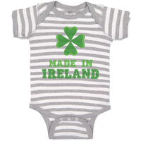 Baby Clothes Made in Ireland A Baby Bodysuits Boy & Girl Newborn Clothes Cotton