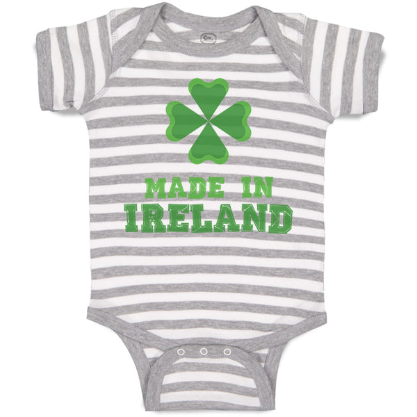 Baby Clothes Made in Ireland A Baby Bodysuits Boy & Girl Newborn Clothes Cotton