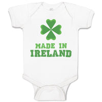 Baby Clothes Made in Ireland A Baby Bodysuits Boy & Girl Newborn Clothes Cotton