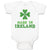Baby Clothes Made in Ireland A Baby Bodysuits Boy & Girl Newborn Clothes Cotton
