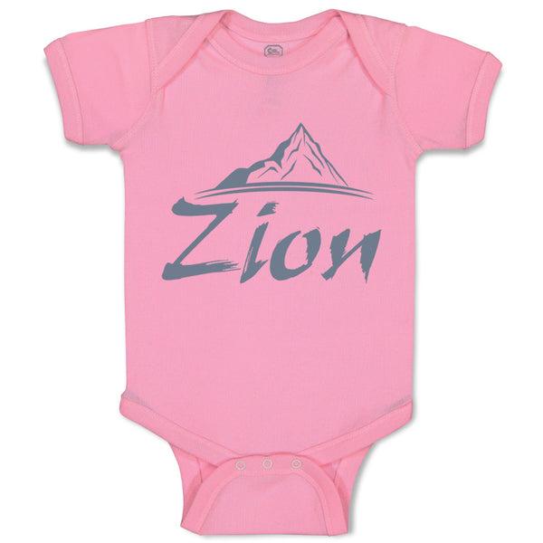 Baby Clothes Zion Baby Bodysuits Boy & Girl Newborn Clothes Cotton