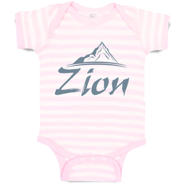 Baby Clothes Zion Baby Bodysuits Boy & Girl Newborn Clothes Cotton