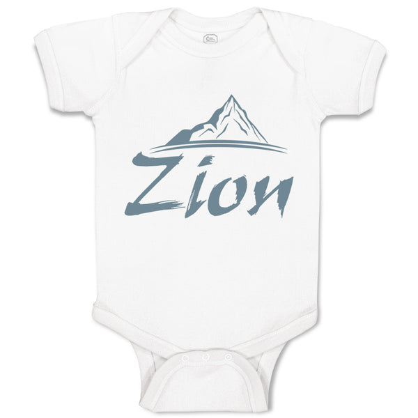 Baby Clothes Zion Baby Bodysuits Boy & Girl Newborn Clothes Cotton