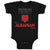 Baby Clothes Not Only I'M Perfect I'M Albanian Too A Funny Baby Bodysuits Cotton