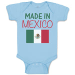 Baby Clothes Made in Mexico Funny Style C Baby Bodysuits Boy & Girl Cotton