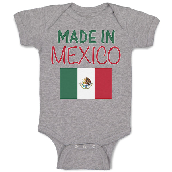 Baby Clothes Made in Mexico Funny Style C Baby Bodysuits Boy & Girl Cotton