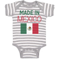 Baby Clothes Made in Mexico Funny Style C Baby Bodysuits Boy & Girl Cotton