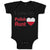 Baby Clothes I Love My Polish Aunt B Baby Bodysuits Boy & Girl Cotton
