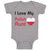 Baby Clothes I Love My Polish Aunt B Baby Bodysuits Boy & Girl Cotton
