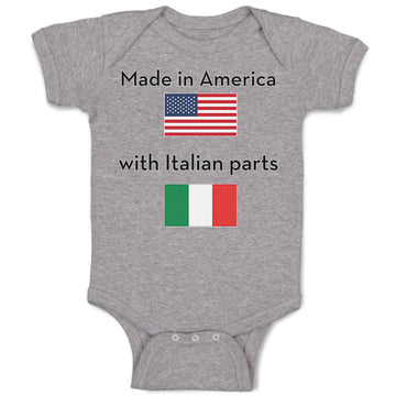 Baby Clothes Made in America with Italian Parts B Baby Bodysuits Cotton
