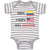 Baby Clothes 50% Colombian 50% American = 100% Awesome Baby Bodysuits Cotton