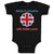 Baby Clothes Made in America with British Parts Funny Style B Baby Bodysuits