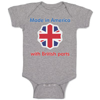 Baby Clothes Made in America with British Parts Funny Style B Baby Bodysuits