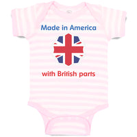 Baby Clothes Made in America with British Parts Funny Style B Baby Bodysuits