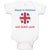 Baby Clothes Made in America with British Parts Funny Style B Baby Bodysuits