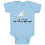 Baby Clothes Made in The Usa with Ukrainian Ingredients Baby Bodysuits Cotton