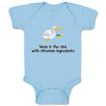 Baby Clothes Made in The Usa with Ukrainian Ingredients Baby Bodysuits Cotton