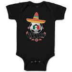 Baby Clothes Mexican Mexico Baby Bodysuits Boy & Girl Newborn Clothes Cotton