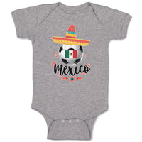 Baby Clothes Mexican Mexico Baby Bodysuits Boy & Girl Newborn Clothes Cotton