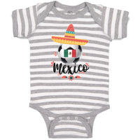 Baby Clothes Mexican Mexico Baby Bodysuits Boy & Girl Newborn Clothes Cotton