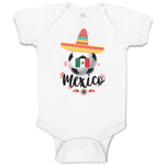 Baby Clothes Mexican Mexico Baby Bodysuits Boy & Girl Newborn Clothes Cotton