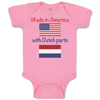 Baby Clothes Made in America with Dutch Parts Baby Bodysuits Boy & Girl Cotton