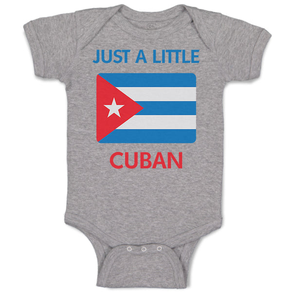 Baby Clothes Just A Little Cuban Baby Bodysuits Boy & Girl Cotton