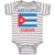 Baby Clothes Just A Little Cuban Baby Bodysuits Boy & Girl Cotton