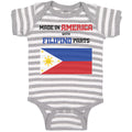 Baby Clothes Made in America with Filipino Parts B Baby Bodysuits Cotton