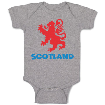 Baby Clothes Scotland Scott Scottish Style B Baby Bodysuits Boy & Girl Cotton
