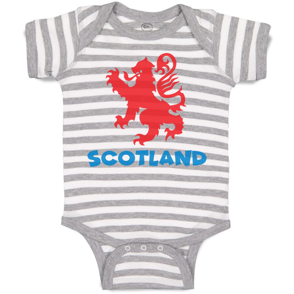 Baby Clothes Scotland Scott Scottish Style B Baby Bodysuits Boy & Girl Cotton