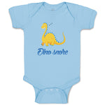 Baby Clothes Dino Snore Animals Dinosaurs Baby Bodysuits Boy & Girl Cotton