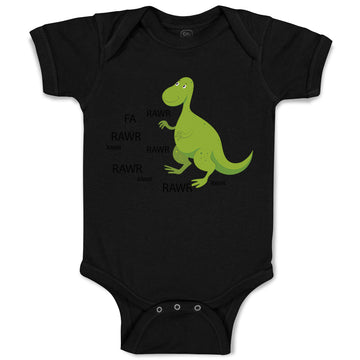 Baby Clothes Rawr Dinosaur Dino Dinos Baby Bodysuits Boy & Girl Cotton