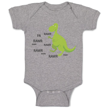 Baby Clothes Rawr Dinosaur Dino Dinos Baby Bodysuits Boy & Girl Cotton