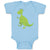 Baby Clothes Zzzzz Dinosaur Dino Sleeping Baby Bodysuits Boy & Girl Cotton