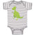 Baby Clothes Zzzzz Dinosaur Dino Sleeping Baby Bodysuits Boy & Girl Cotton